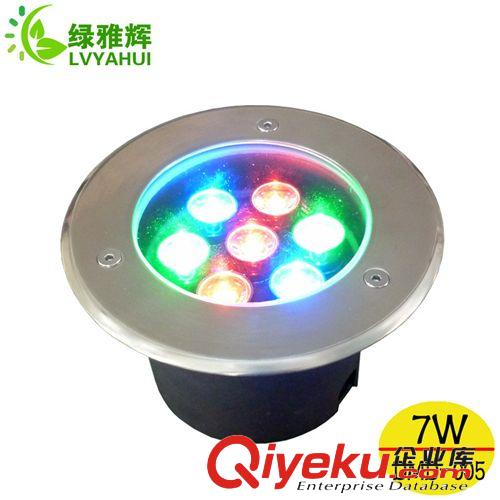 廠家供應LED地埋燈 150mm/單色/七彩led燈 戶外防水LED地埋燈原始圖片2
