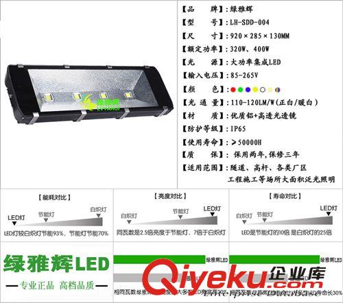 供應led隧道燈 400wled隧道燈 也叫400wled投光燈 優質led隧道燈