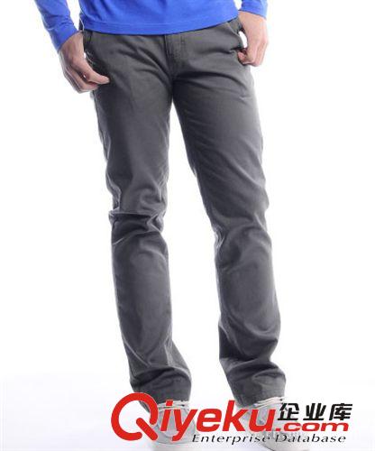 專業(yè)生產(chǎn) 春夏新款男裝韓版時尚修身休閑直筒型長褲 歡迎來樣訂做