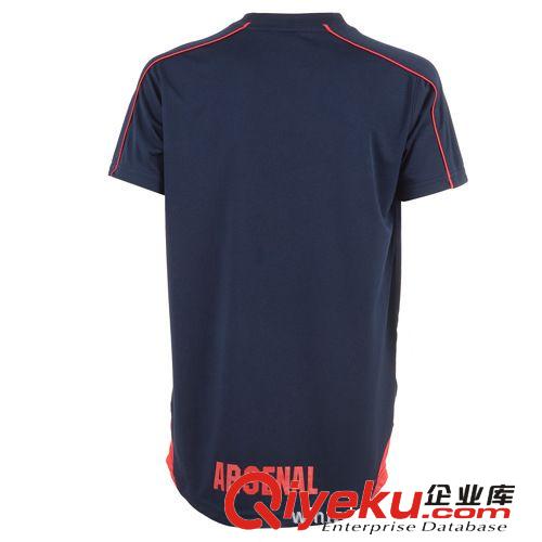 廠家定做夏季足球運動員吸濕排汗寬松多色短袖T恤衫原始圖片3