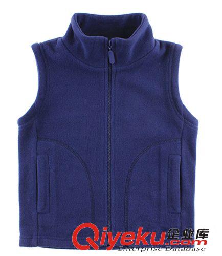 廠家供應(yīng)童裝背心馬甲 童裝工字T恤背心 雙面搖粒絨馬甲訂單生產(chǎn)原始圖片2