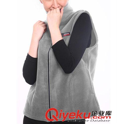 女式搖粒絨馬甲 志愿者背心 活動(dòng)馬甲 廣告馬甲 義工馬甲廠家訂做原始圖片2