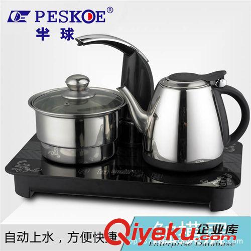 電熱茶具套裝 自動上水電熱水壺 三合一式茶具燒水壺廠家直銷