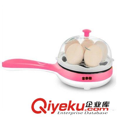 【一件代發(fā)】富貴熊多功能煎煮蛋器 不粘易清洗 自動斷電 可煮5蛋原始圖片2