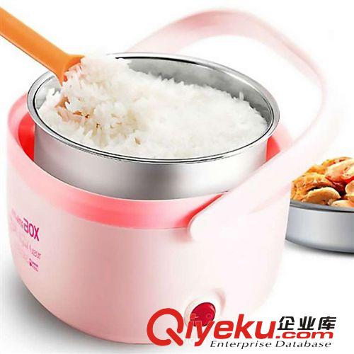 【一件代發(fā)】生活日記DFH-K5多用不銹鋼內(nèi)膽雙層蒸煮飯盒 1.45L原始圖片3