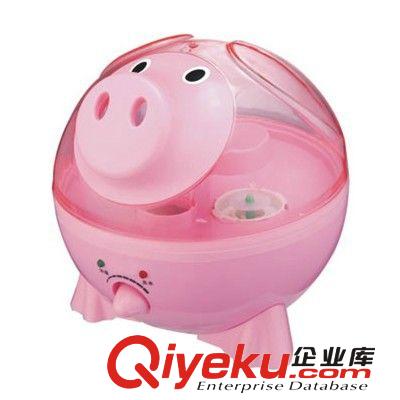 【一件代發(fā)】富貴熊YD-169空調(diào)凈化加濕器 粉豬款 2L 缺水?dāng)嚯娫紙D片2