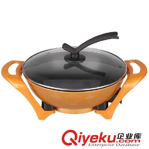 雙菱 韓式多功能元寶鍋 電火鍋 煮面 炒 燉 燜 煎 炸 電熱鍋 批發原始圖片2