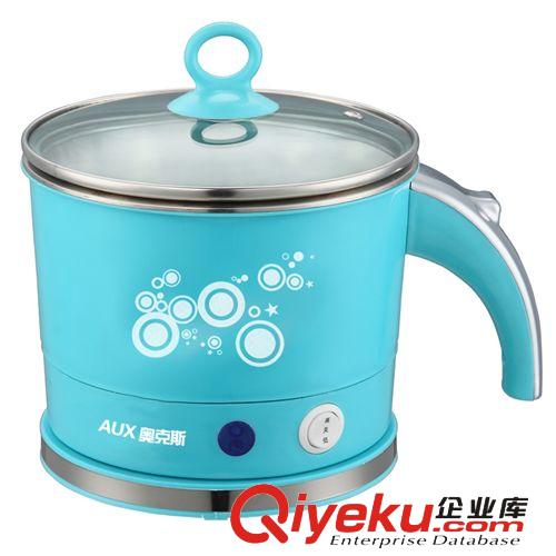 【一件代發(fā)】富貴熊多功能不銹鋼學(xué)生電煮鍋 1.2L 400W 防燙