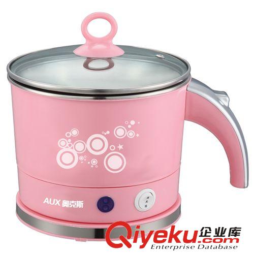 【一件代發(fā)】AUX-12B08奧克斯升級版防燙不銹鋼電煮鍋 1.2L 600W原始圖片3