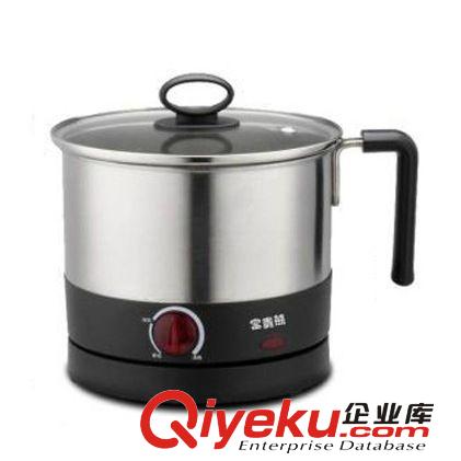 富貴熊新款1.8L包膠一體電煮鍋 學生煮面鍋 燒水鍋 泡面鍋 600W