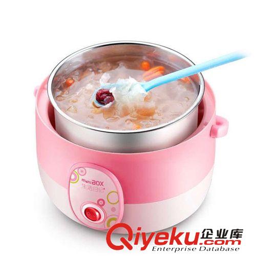 【一件代發】生活日記DFH-K6 不銹鋼大容量電熱飯盒 可蒸煮 1.45L原始圖片2