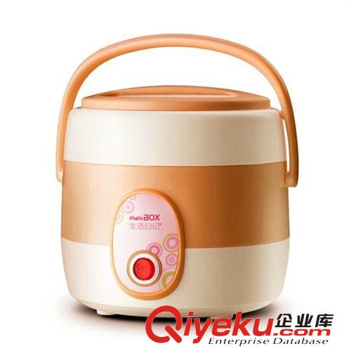 【一件代發】生活日記DFH-K6 不銹鋼大容量電熱飯盒 可蒸煮 1.45L原始圖片3