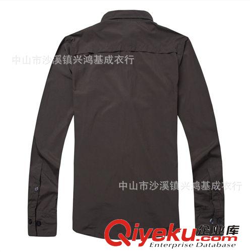 男士戶外速干襯衫男款新款長(zhǎng)袖襯衣 外貿(mào)男裝 snowlife雪里生活原始圖片2