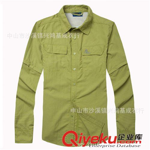 男士戶外速干襯衫男款新款長(zhǎng)袖襯衣 外貿(mào)男裝 snowlife雪里生活