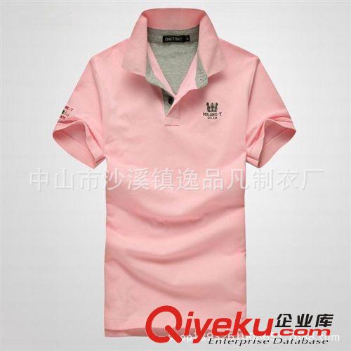 新品上市gd男式POLO衫 男裝短袖翻領刺繡t恤 來圖訂做原始圖片3