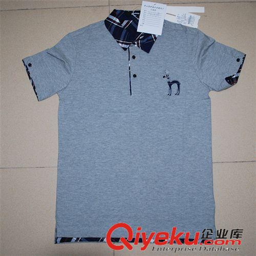 按要求訂做各種男式POLO衫 翻領男外貿POLO衫（印或繡LOGO）