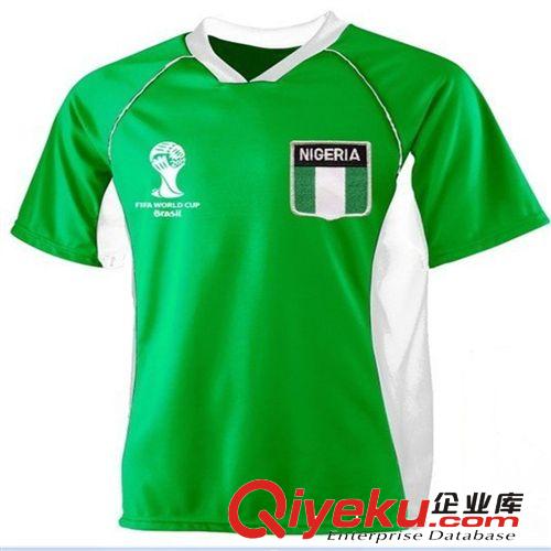[廠家定做]2014巴西世界杯球衣 國家隊泰版足球服 可FOB原始圖片2