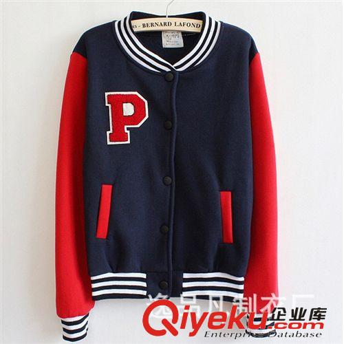 訂做歐美男式開衫衛(wèi)衣 PU皮袖棒球服運(yùn)動(dòng)衛(wèi)衣 專業(yè)廠家生產(chǎn)