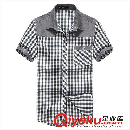 廠家訂做純白滌棉男式正裝襯衫 職業裝演出服修身襯衫