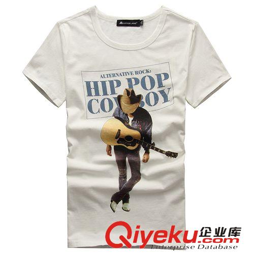 中山廠家生產(chǎn)棉質(zhì)男式圓領(lǐng)t恤衫 文化衫 班服 個(gè)性印花定做批發(fā)原始圖片2