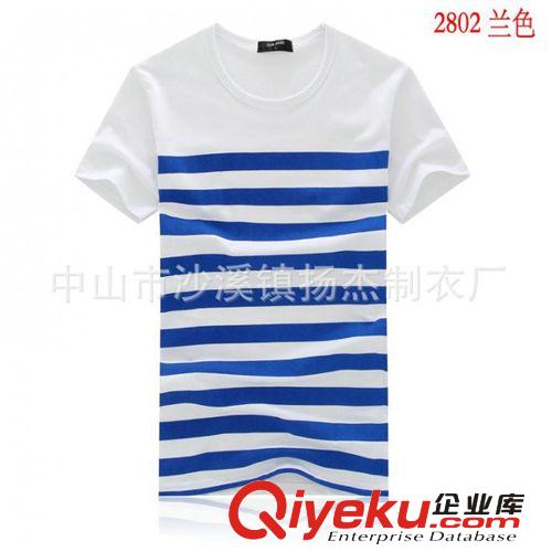 2014夏季流行男式圓領T恤原始圖片3