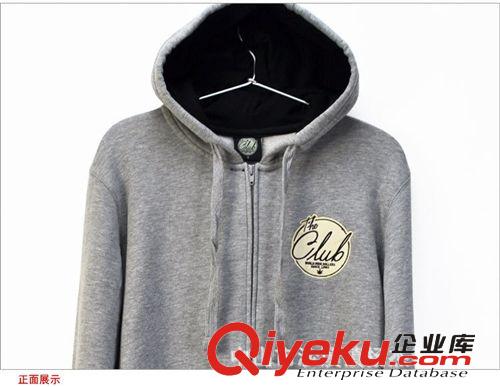 工廠定做男女開衫抓絨立領(lǐng)衛(wèi)衣/ 廣告促銷衛(wèi)衣 各種面料衛(wèi)衣定制原始圖片3