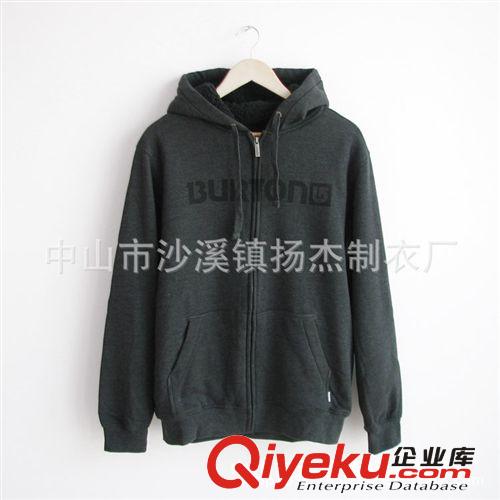 制衣廠定做 訂做新款拉鏈絨毛衛(wèi)衣 承接外貿(mào)公司出口衛(wèi)衣定制加工原始圖片2