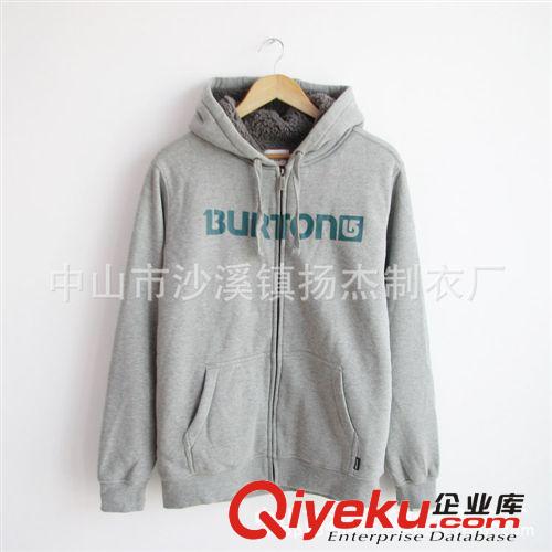 制衣廠定做 訂做新款拉鏈絨毛衛(wèi)衣 承接外貿(mào)公司出口衛(wèi)衣定制加工原始圖片3