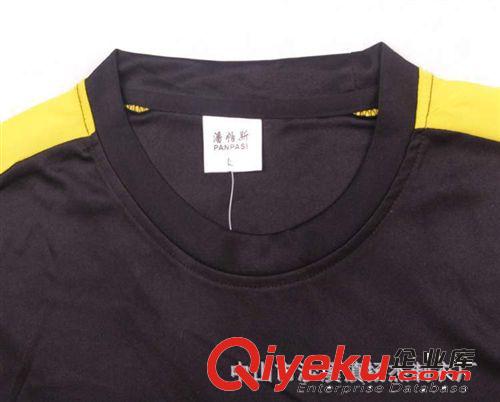 專業(yè)定做 圓領(lǐng)短袖排球套裝批發(fā) 加工 棉球服定做加工原始圖片2