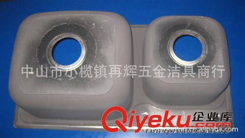 水槽 廚房洗菜水槽 不銹鋼大水槽 8245SUS304高級雙水槽