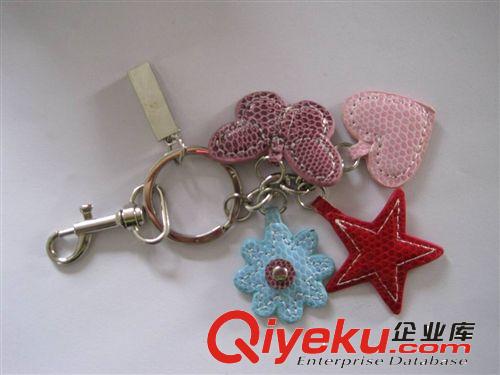 皮具廠家供應(yīng)車縫鑰匙扣  皮革鑰匙扣原始圖片2