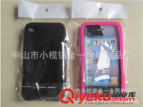 生產(chǎn) DIY 超好手感防滑 蘋果硅膠手機(jī)套保護(hù)殼iPhone 4G 4S原始圖片2