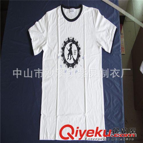 廠家低價(jià)生產(chǎn)優(yōu)質(zhì)全棉間條男式短袖T恤衫原始圖片2