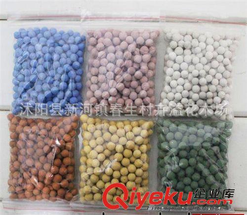 園藝用品 水培專用 陶粒 混色彩色 無土栽培園藝綠植 裝飾陶碳球原始圖片2
