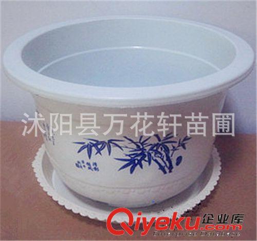 塑料花盆 花盆雙色花盆 創意花盆 摔不壞花盆 花盆批發 歐式花盆原始圖片3