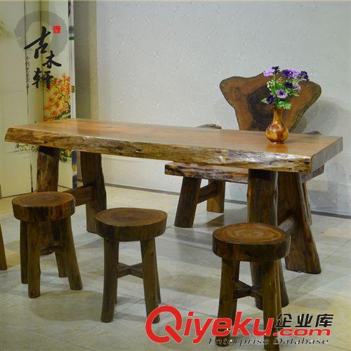 原木家具/大板臺/原木大板桌/實木茶臺/獨板辦公桌/茶桌/ZXR202原始圖片3