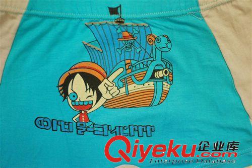 清倉產品多利絲精品怡香夢017#男童竹纖維平腳內褲海賊王特惠原始圖片3