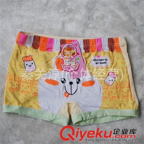 多利絲精品快樂種子品牌 女童平腳內褲 竹纖維 卡通圖案 P804