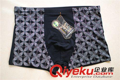廠家直銷{zd1}多利絲精品6026#5XL 龐帥品牌竹纖維男士平腳內褲