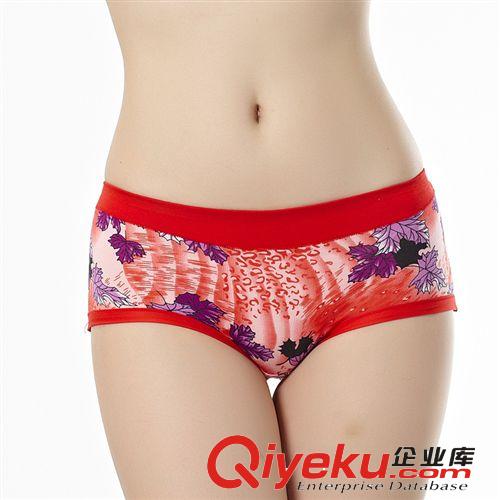 多利絲精品蘭姿婷6002#女式中腰竹纖維三角內褲廠價直批促銷活動