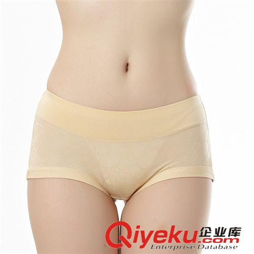 促銷(xiāo)熱賣(mài) 多利絲精品蘭姿婷女式高腰三角內(nèi)褲竹纖維3007#