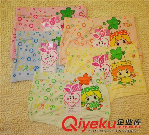 多利絲精品快樂種子品牌 竹纖維高品質(zhì)獨立裝女童卡通內(nèi)褲 P808