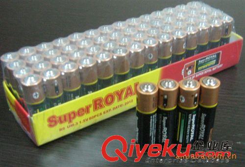 廠家供應(yīng){zpy}ROYAL super7號5號平底膠蓋干電池