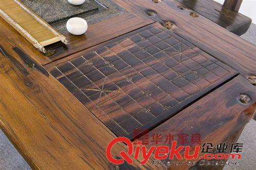 老船木功夫茶幾 實木茶桌茶臺 客廳茶幾 仿古實木家具 廠家批發(fā)