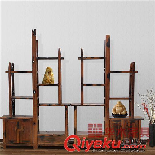 榆木全實木家具 老船木書柜 自由組合 廠家直銷 批發 酒柜實木