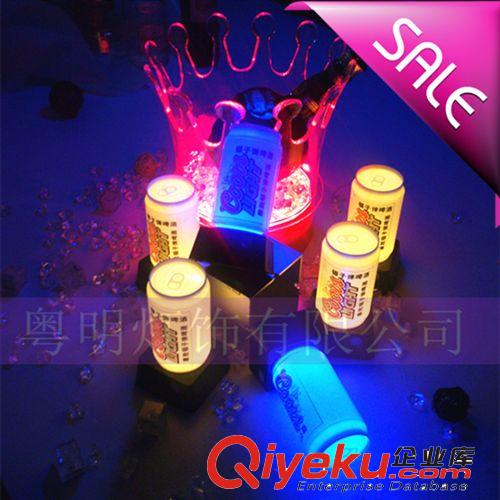 創(chuàng)意LED充電酒吧臺燈 發(fā)光易拉罐酒瓶 酒店 KTV服務(wù)提示裝飾桌燈原始圖片3