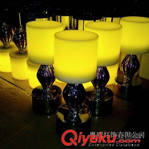 批發led充電吧臺燈 酒吧燈臺燈充電夜場桌燈鋰電ABS防摔LOGO定制原始圖片2