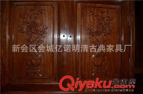 新品 億諾 非洲黃花梨 明清仿古家具 書架臺原始圖片3