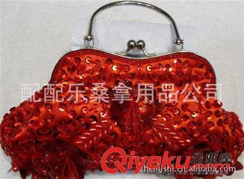 桑拿技師化妝包珠繡包旗袍包晚宴包婚慶包串珠新娘包手拎包禮服包原始圖片3