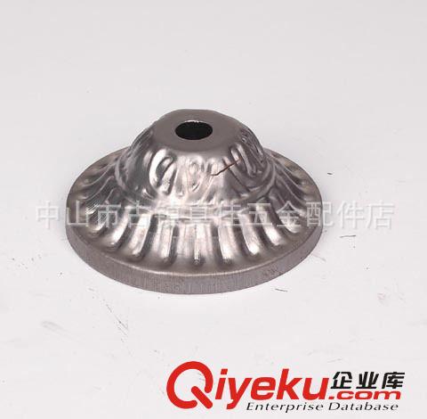 供應銷售沖壓燈具配件/ 沖花蓋/壁燈座/五金沖壓/花瓶批發/燭臺原始圖片3